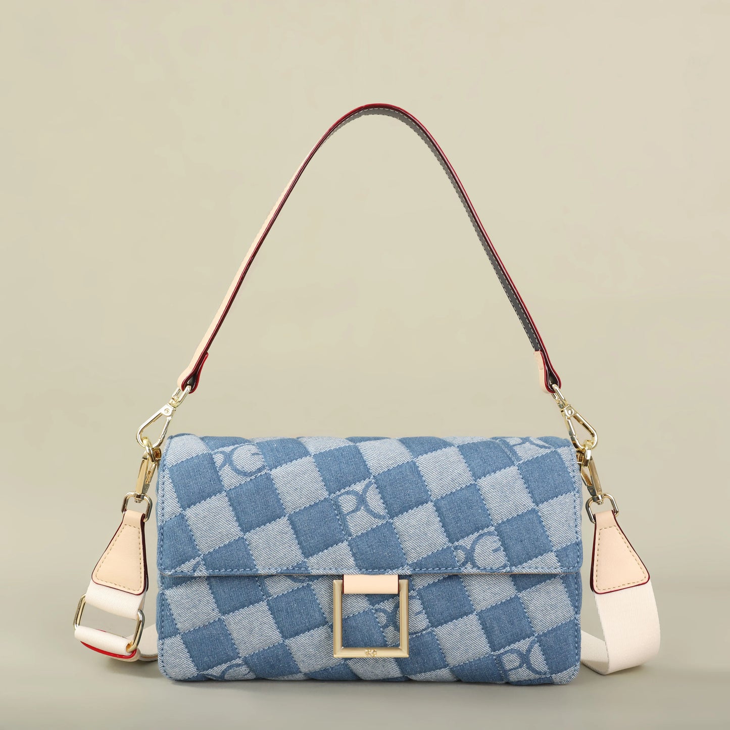 PATSY PG GARIS 2026 Women's Latin American Style Shoulder Bag New Cowboy Splicing Design All-season Suitable Crossbody Bag
