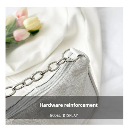 Fashion Felt Shoulder Bags for Women Small Casual Underarm Bag Female Hand Crossbody Bags for Women