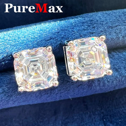 Luxury 0.5-3 Carats Marquise Heart Pear Moissanite Women Diamond Earring Stud 925 Sterling Silver Earrings for Women Jewelry New