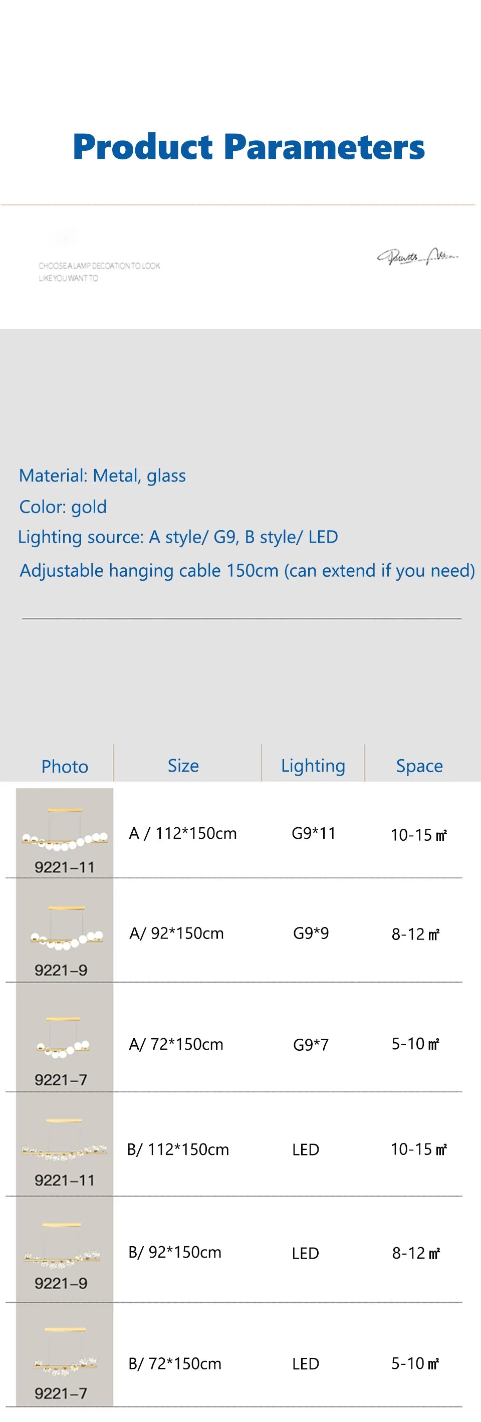 Line Glass Ball Pendant Lights Nordic LED Energy-Efficient Hanging Ceiling Lamp with Adjustable Cord for Dining Room Living Room