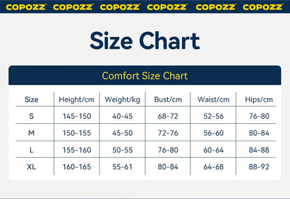 COPOZZ Woman New One-Piece Swimsuit Solid Beach Sleeveless Hollow Out V Collar Summer Female Suits Swimming Sport Adult Swimsuit