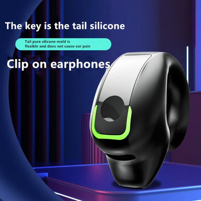 Clip On GD28 Bluetooth Earphones With No In Ear Design Single Ear Hanging Style For Business And Sports Bluetooth Earphones