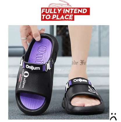 Male Flip Flops Massage Slippers Indoor Beach Clogs Outdoor Comfortable Sandals Soft Slides Men Casual Shoes Women Home Slippers