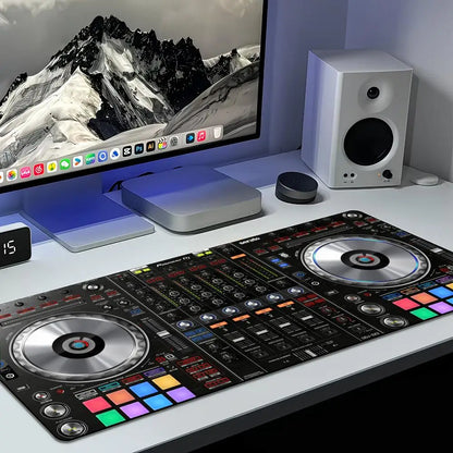 Mouse Pad Music Radio Dj Panel Gamer printon demand Custom Computer MousePad Natural Rubber Office Soft PC Accessory Desktop Pad