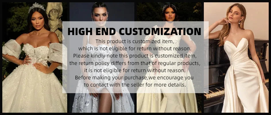 New Design Mermaid Evening Dresses Ocean Shell Starfish Pearl Decoration Strapless Side Split Party Prom Dress Customized