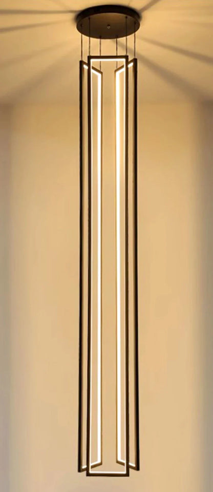Modern Stair Chandelier Pendant Lights Indoor Lighting Ceiling Lamp Hanging Light Led Chandeliers for Living Room Indoor Lightin