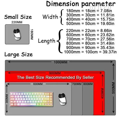 Gamer Mousepads Dragon Desk Mat 40x90cm Mouse Pad Office Pc Accessory Desk Pads Large Mousepad Keyboard Mouse Mats For Computer