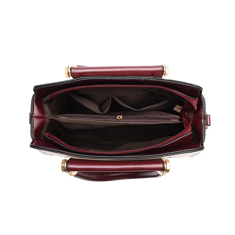 Tilorraine handbag women 2025 fashion large capacity middle aged mother bags European and American style shoulder crossbody bag