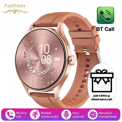 2026 New Smart Watch Women Men Bluetooth Call Sports Fitness Watches Heart Rate Health Monitor Smartwatch Ladies For Android iOS