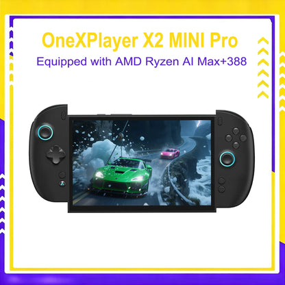 ONEXPLAYER X2 Mini Pro 3-in-1 Handheld Game Console AMD Ryzen AI Max+388 8.8 Inch Windows 11 Portable Gaming PC Tablet Laptop