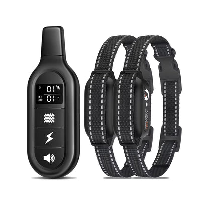 Paipaitek 1000M Dog Training Collar All Size Dog Waterproof Electric Collar for Dog Training Rechargeable Dog Anti Bark Collar