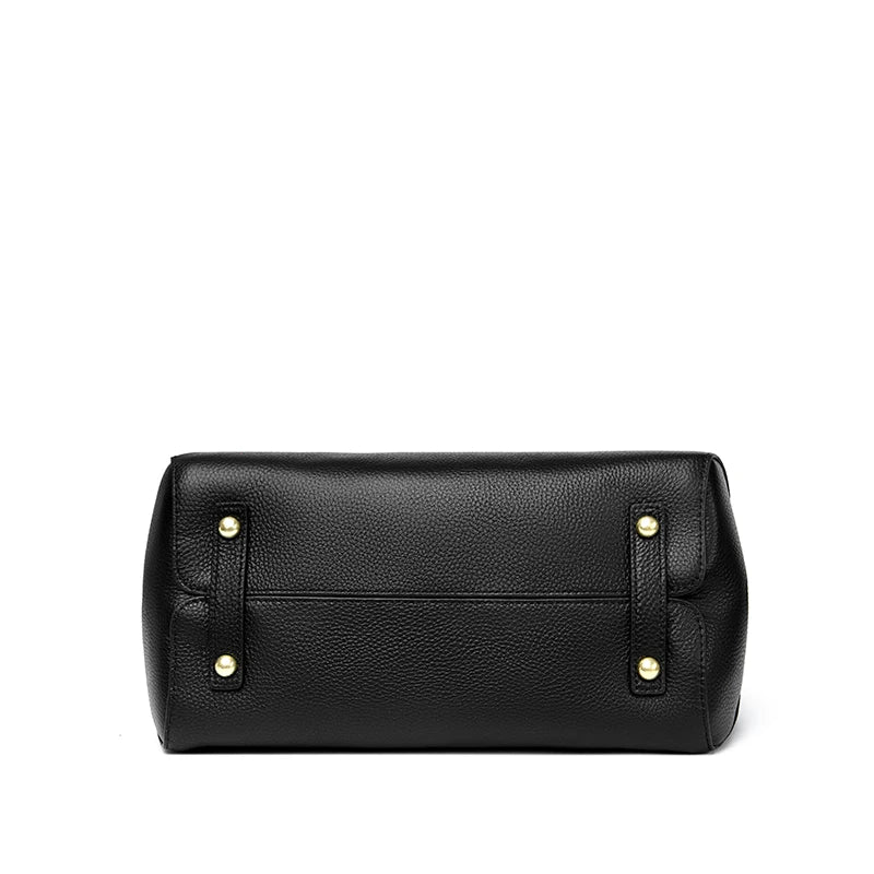 Genuine Leather Large Capacity 3 Layers Women Totes Designer Ladies Shoulder Crossbody Bags Fashion Female Handbags Sac A Main