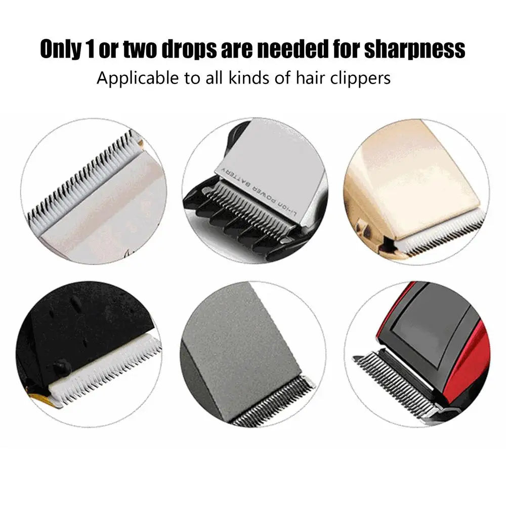 10pcs 3ML Hair Trimmer Oil Clippers Beard Shavers Lubricant Barber Oil For Clippers Reduces Friction  Hair Trimmer Care Oil