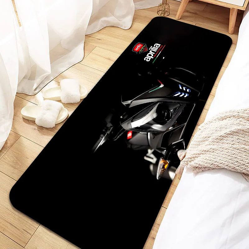 Motorcycle A-aprilias Door Mat Entrance Non-slip Doormat Washable Kitchen Carpet Living Room Hallway Rugs Bathroom Bath