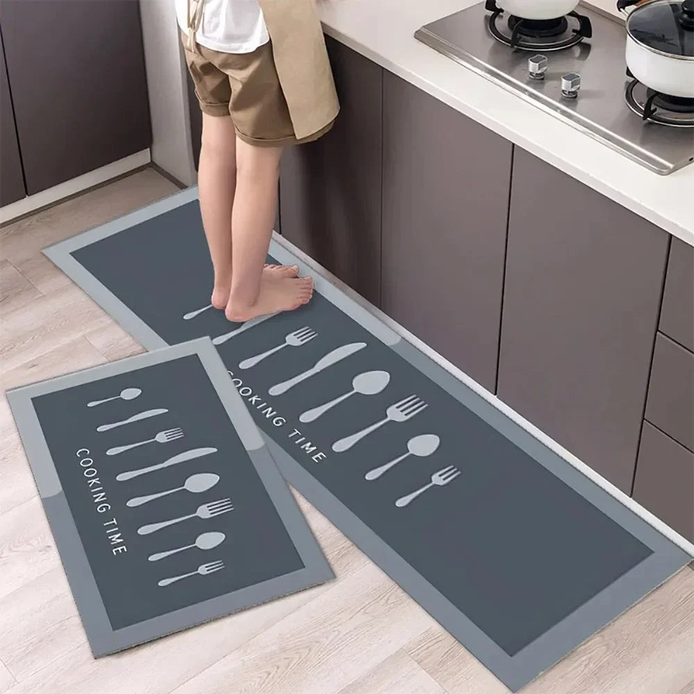 Non-slip Kitchen Carpets for Living Room Long Area Rug Kitchen Floor Mat Carpets Entrance Door Mat Hom