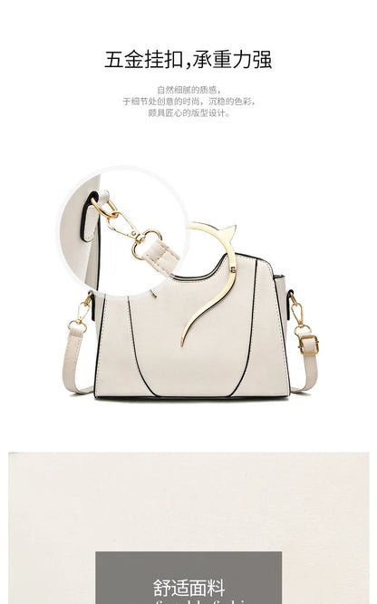 New Arrival Leather Womens Shoulder Bags Women Solid Color Crossbody Small Square Bag Handbag Zipper Phone Purse Messenger Bag