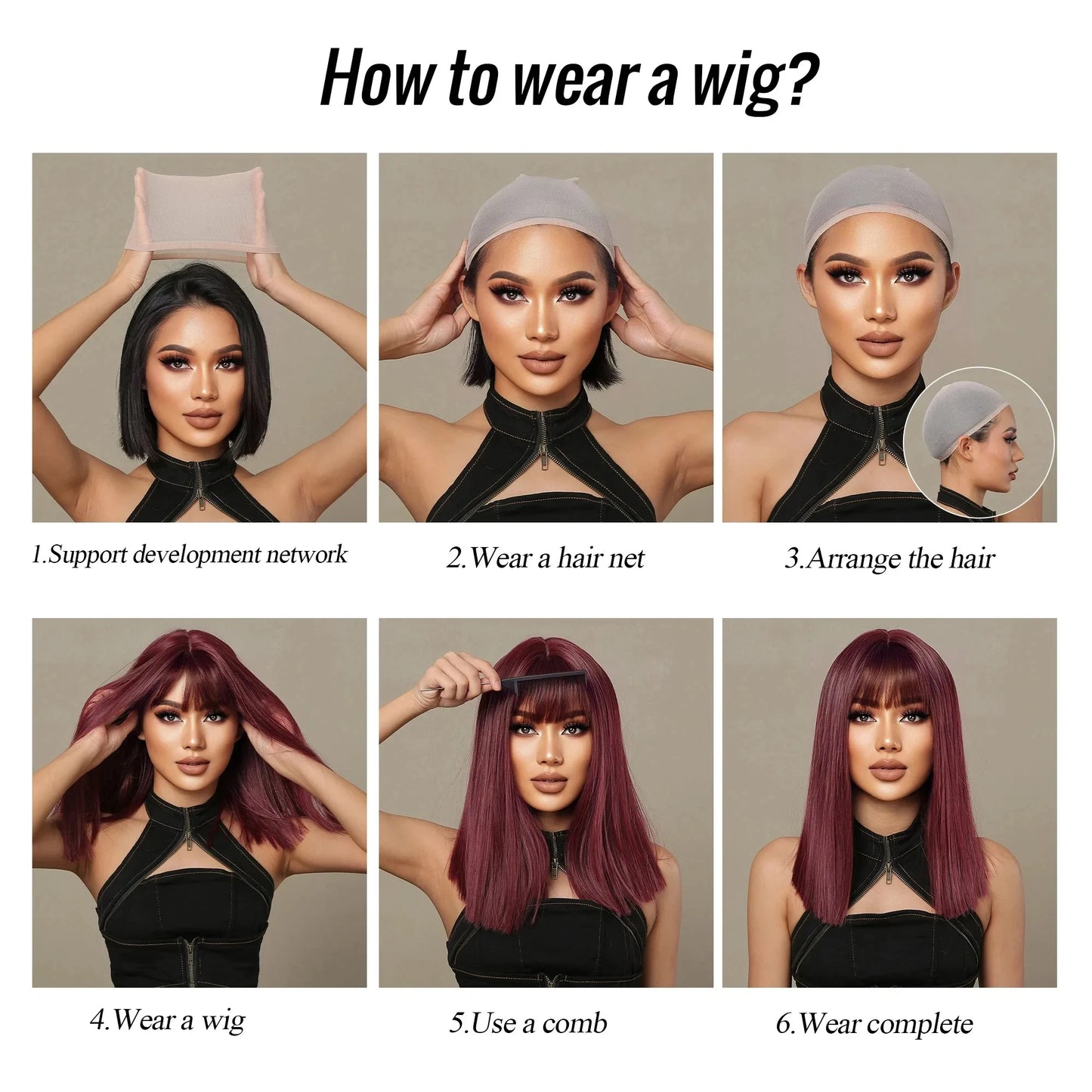 Wine Red Lace Front Wig Anime Cosplay Wig 28inch Long Straight Synthetic 13x4 Lace Front Wig Lolita High Quality Fibers Wigs