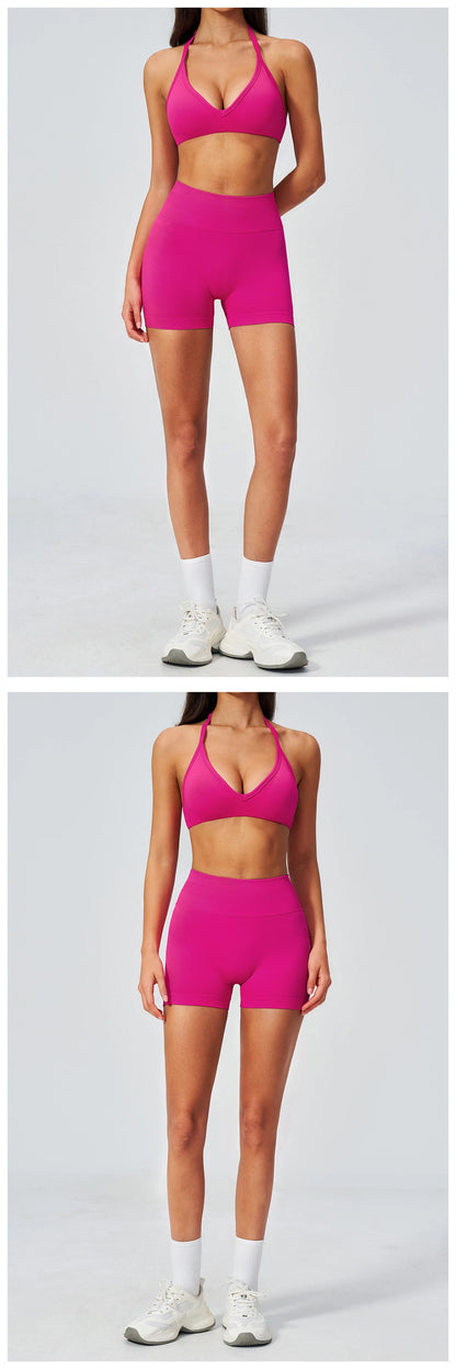 Fitness Suit 2PCS Women's Tracksuit Yoga Set Sports Outfits Gym Clothes Running Push Up Sportswear Female Workout Yoga Clothes