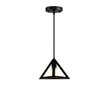 Vintage Pendant Lamp Iron Frame Ceiling Lighting Paint Restaurant Teahouse Chandelier Indoor Wrought Metal Modern Pendant Lights