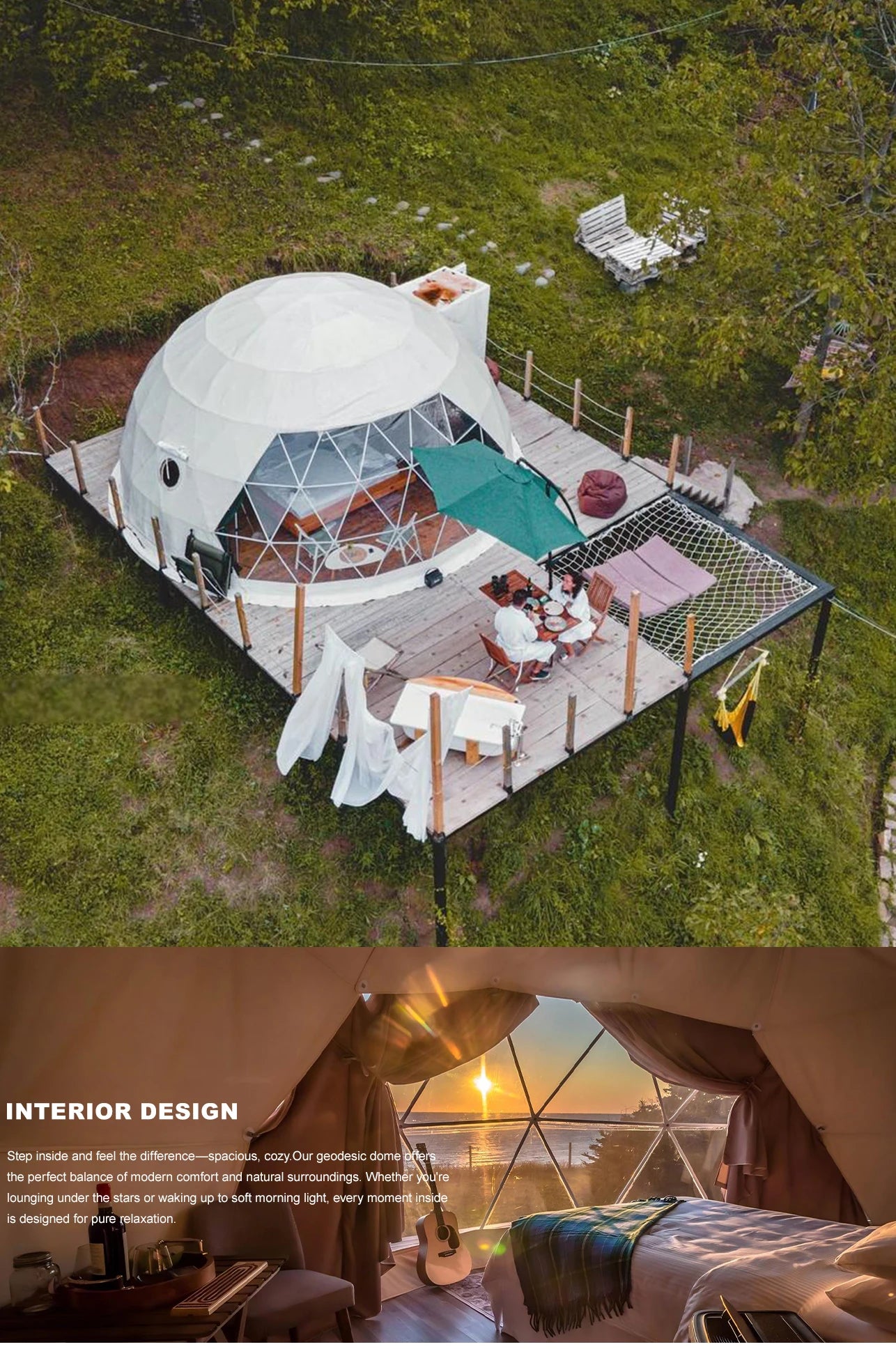 Durable Geodesic Dome Tent PVC Waterproof Glamping Starry House Hemispherical Bubble Igloo Tent Luxury Outdoor Camping