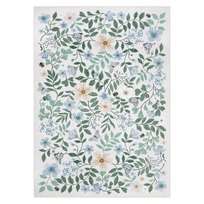 Vintage Floral BOHO Rugs Living Room Large Area Carpet Bedroom Floor Mats Foldable Machine Washable Rug Long Strip Runner Mat 러그