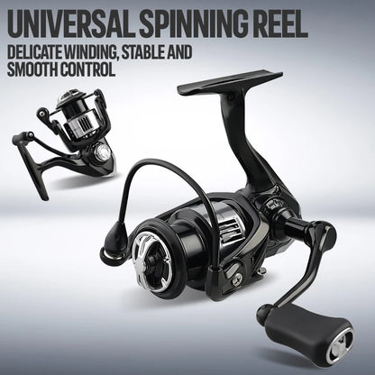 TAIYU High Quality Lightweight Spinning Fishing Reel 13+1 Bearing 5.2:1 Speed Ratio Universal Spinning Reel For All Water Areas