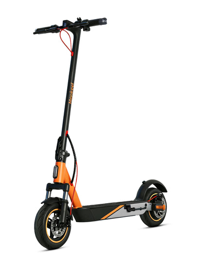 Foldable Electric Scooter For Adults Dual Shock Absorbing eScooter Equipped 10 Inch Tires Lightweight Travel Scooter