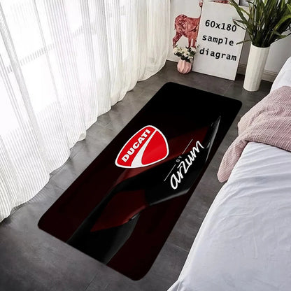House Entrance Doormat Hallway Carpet Motorcycle Living Room Rugs D-Ducati Foot Carpets Bath Rug Floor Mats Non-slip Home Decor