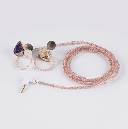 NICEHCK DB2 Wired Earbud IEM 1DD+1BA Hybrid Dual Driver HiFi Earphone With 0.78 2Pin Interface Warm Vocal Music In Ear Monitor