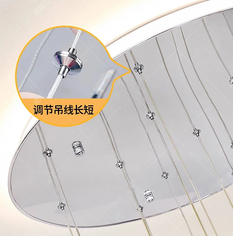 Modern Stair chandelier Pendant lights indoor lighting Ceiling lamp hanging light led Chandeliers for living room indoor lightin