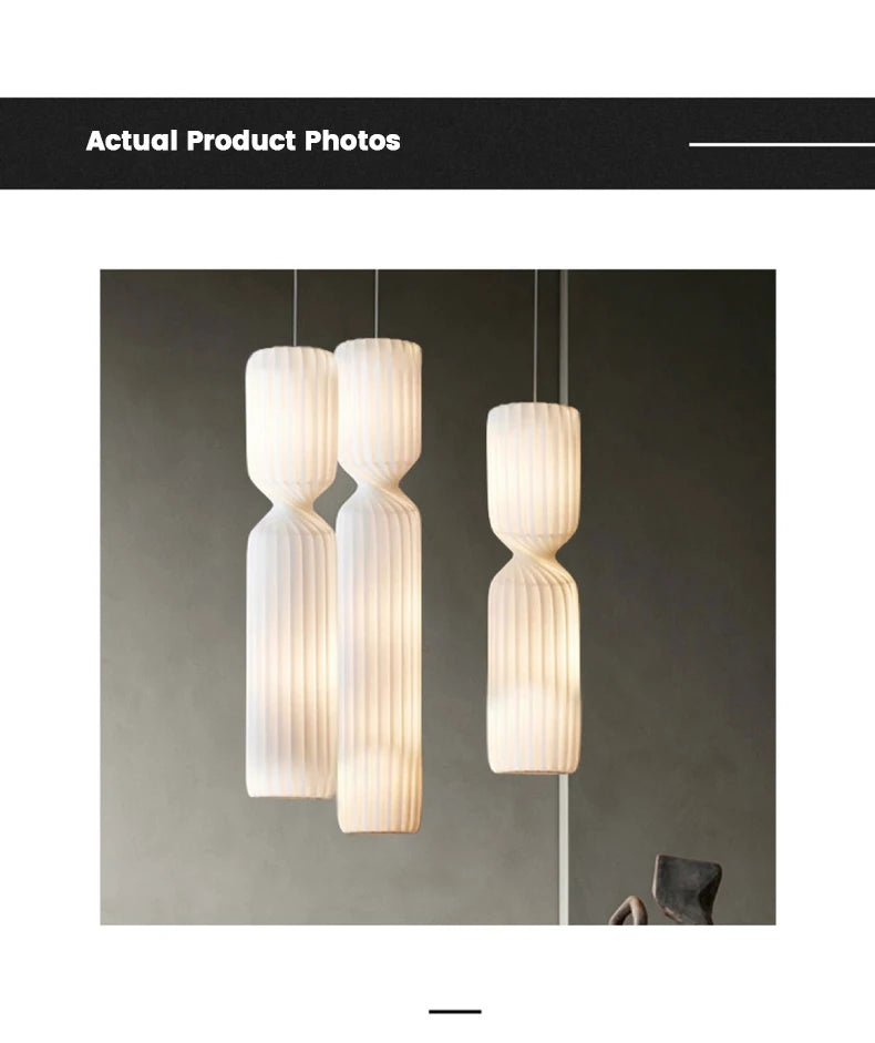 Nordic Fabric Creative Ceiling Hanging Lamps Living Room Chandelier Home Decoration Bedroom LED Pendant Lights Bedside Light