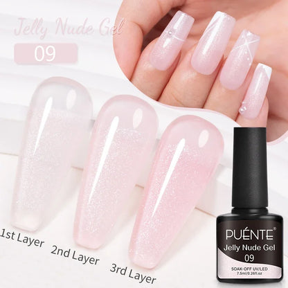 7.5ML Summer Fruit Series Cat Magnetic Gel Nail Polish Green Purple Pink Cat Eye Gel Soak Off UV Nail Art Varnish For Manicure