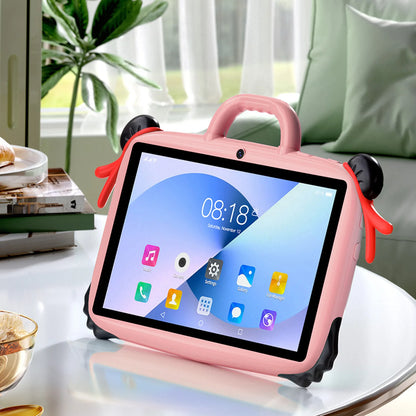 7 Inch New Cartoon Pattern Tablets For Study Education Games Children's Gifts 4GB+64GB ROM Quad Core Dual Cameras WiFi Tablet PC