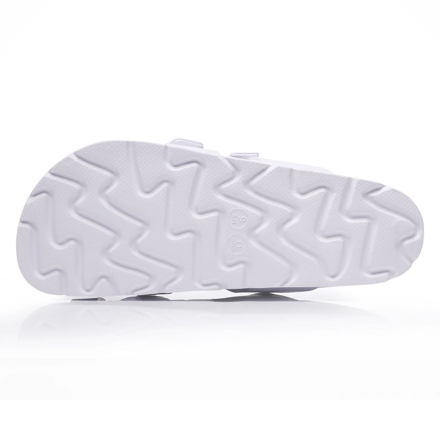 Shevalues Casual Women's Sandals With Arch Support Anti-slip Fashion New Slides Soft Sole Beach Slippers With Adjustable Buckle