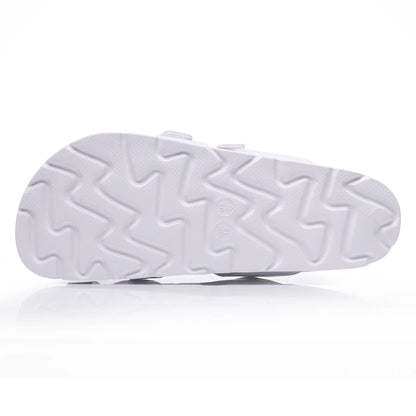 Shevalues Casual Women's Sandals With Arch Support Anti-slip Fashion New Slides Soft Sole Beach Slippers With Adjustable Buckle