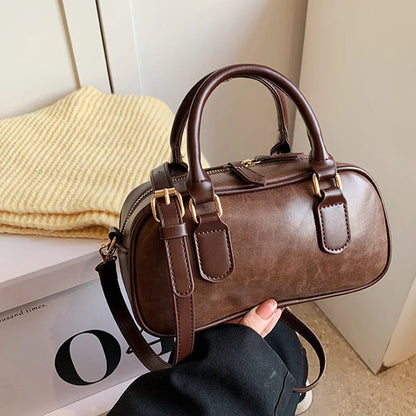 Women 2026 New Fashionable Classic Style Square Shoulder Crossbody Bags Solid Zipper Popularity Sense Luxury Handbags