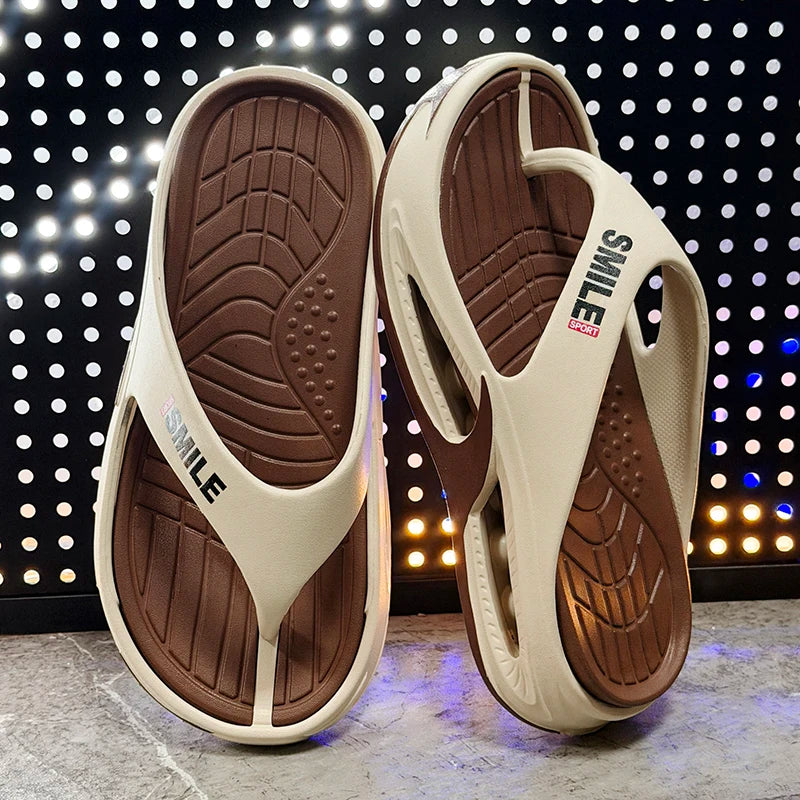 Summer Men's Slippers EVA Flip Flops Indoor Outdoor Comfortable Soft Slides Casual Shoes Men Beach Sandals Male House Slippers