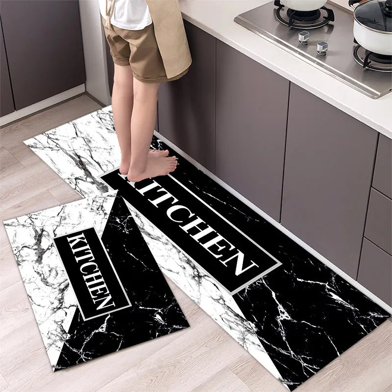 Non-slip Kitchen Carpets for Living Room Long Area Rug Kitchen Floor Mat Carpets Entrance Door Mat Hom