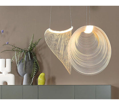 Pendant Lights Modern Italian Design Pendant Light for Dining Room Living Room Rustic Wood Ceiling Lamp Vintage Wabi Sabi Style