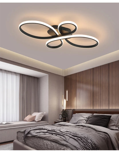 Simple Led Ceiling Light Creative Living Room Bedroom Study Dining Room Ceiling Lamp Nordic Modern Home Indoor Lighting Fixtures