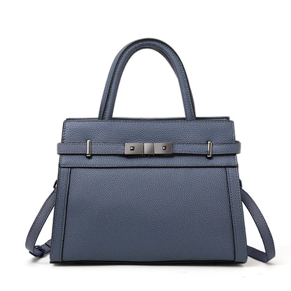 Genuine leather women's bag original first layer cowhide women's hand shoulder simple tote bag occupation