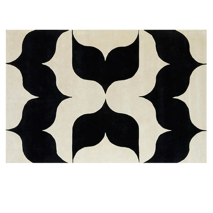French Retro Living Room Decoration Plush Carpet Large Area Non-slip Mat Light Luxury Rugs for Bedroom Thicken Cream Lounge Rug