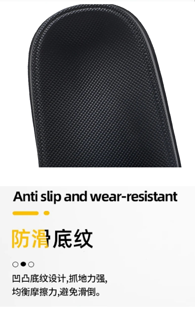 Summer Mens Breathable EVA Slides Men Beach Slippers Indoor House Home Slipper Soft Lightweight Slipers 46 47 48 New 2026