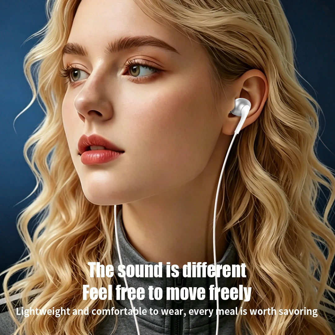 For Samsung Wired Headphones in Ear USB Type C Earphones 9d HiFi Stereo Earbuds For Galaxy S26 S25 S24 S23 S22 S21 Ultra A56 A54
