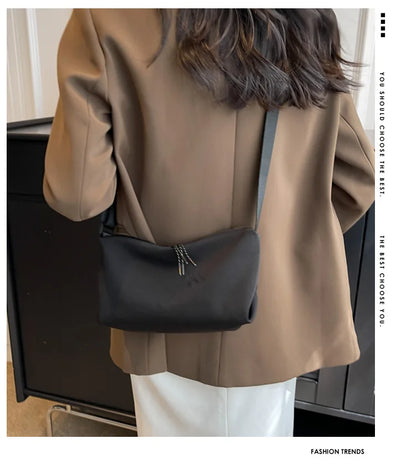 Men's Mini Casual Small Satchel Crossbody Bag Men and Women Versatile Student Trend Phone Bag Shoulder Sports Boy Trendy Bags