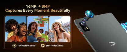 World Premiere Headwolf TiTan1 4G LTE Tablet MTK Dimensity 8300 Dual SIM Slot 8.8" 12G+256GB ROM Android15 7200mAh Gaming Tablet