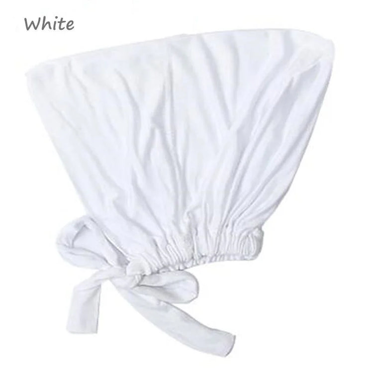 New Soft Modal Muslim Turban Hat Inner Hijab Caps Islamic Underscarf Bonnet India Hats Female Headwrap Turbante Mujer