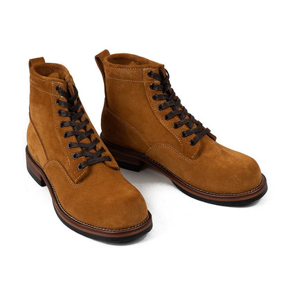 New Handmade High Quality Men Autumn Winter Real Leather Shoes Vintage British Tooling Ankle Boots Outdoor Motorcycle Boots