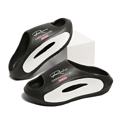 Men's Slippers EVA Non-slip Slides Fashion Slippers Comfortable Men's Slides Summer Casual Sandals Outdoor Indoor Shoes Big Size