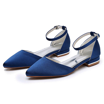Crystal Queen Women Sandals Ladies Sexy Shoes Female Flats Point Toe Summer Shoes Casual Party Dress Flat